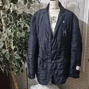 NWT Chaps Navy Puffer Blazer 48 Reg