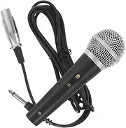 Parliky Versatile Wired Microphone Dynamic Vocal Mic for Speaker Easy-to-use Recording Mic Cable