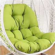 UYSOFRCV Detachable Hanging Basket Chair Cushion with Headrest Hanging Chair Cushion Swing Chair Cushion 47 x 31 in,Green
