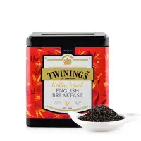 在飛比找Yahoo!奇摩拍賣優惠-【紅茶】英國TWININGS川寧 大葉白金金毫英式早餐紅茶散