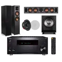 在飛比找momo購物網優惠-【ONKYO】TX-RZ50+R-625FA+R-34C+C