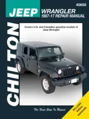 Jeep (1987-11) Jeep Wrangler Chilton Repair Manual (USA)