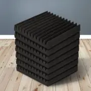 20Pcs Acoustic Foam Studio Sound Absorbtion 12 Tooth Wedge Soundproofing Tiles