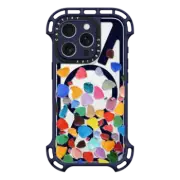 iPhone 16 Pro Ultra Bounce Case MagSafe Compatible Rainbow Pebbles