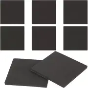 8Pcs Foam Padding Sheets with Adhesive Backing - Self Stick Neoprene Black Stick