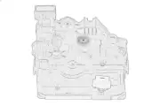 Door lock OE OPEL 13258274 for OPEL CORSA D (S07) 1.2 2006-2014