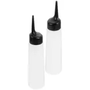 2 Pcs Bottle Pointed Mouth Storage Sub-packaging Container Travel
