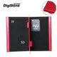 DigiStone 記憶卡收納盒 超薄型Slim鋁合金 18片裝雙層多功能記憶卡收納盒(2SD+16TF)-紅色X1P【鋁合金外殼】【防靜電EVA】