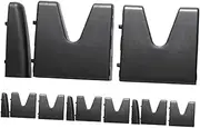 Amosfun 2 Sets Car Trunk Organizer Blocks Storage Dividers for Optimal Cargo Organization Easy Tool Setup Secure Items Suv Truck for Grocery and More