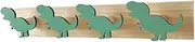 LOPUNER Nordic Coat Hook Wall Mounted Dinosaur Multi Hook Hanger for Home Garment Rack for Coats Hats Bags Towels Stylish and Practical Storage