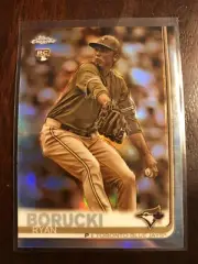 2019 Topps Chrome Sepia Refractor Ryan Borucki RC #187 - Blue Jays