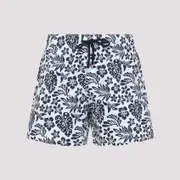 [Vilebrequin] Vilebrequin-Light Blue Mahina Polyester Swim Shorts-Uomo S STAND
