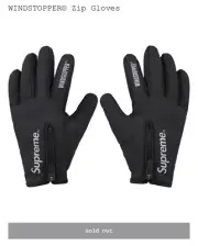 Size Large Supreme FW24 Windstopper Supreme Gloves (Black) Fast Free Ship