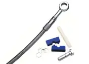 Brake Line Kit:3 F+R for Yamaha FZ-07 2015-17 Prem Kit w Bolts Alt Frt Spiegler
