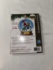 Dimensions Santa Love Snow Globe Christmas Ornament Cross Stitch Kit BRAND NEW!