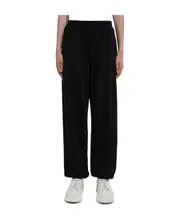 Jil Sander Elastic Waist Jogging Pants DE38 Black