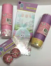 Cupcake/Muffin Baking Set Supplies Easter Egg Bunny Chick Wilton