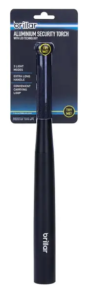 Baseball Bat LED Flashlight Super Bright Baton Torch Emergency Security Tools