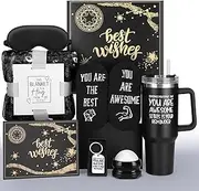 Gift Baskets for Men, Best Father's Day Birthday Gifts Box, Anniversary Gift Set, Boyfriend Gift Kit, Get Well Soon Self Care Package, Unique Ideas Present for Him Dad Brother Husband Friend Man