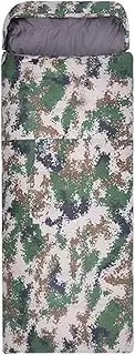 Sleeping Bag Outdoor Adult Autumn and Winter Can Be Stitched Duck Down Sleeping Bag Envelope Camouflage Sleeping Bag