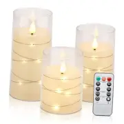 Flickering Flameless Candles Battery Operated Candles LED Candles with Remote