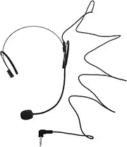 Omnidirectional Transmitter Mic Headset Wire Bodypack for Lectures Live Performance Theaters