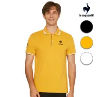 在飛比找momo購物網優惠-【LE COQ SPORTIF 公雞】休閒經典短袖POLO衫