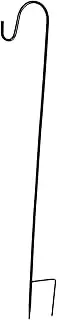 4pcs Shepherd Hooks Hooks Solar Lights Bird Feeder Hanger Outdoor Plant Hanger Bird Feeder Stand