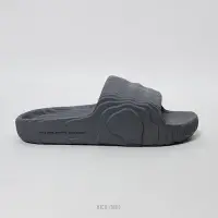 在飛比找Yahoo!奇摩拍賣優惠-ADIDAS ADILETTE 22 SLIDES 鐵灰色 