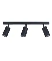 Exterior Adjustable 3 Head Bar Spot Light (Black) IP44