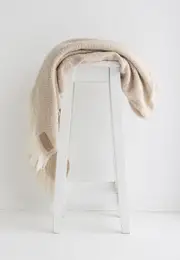 Masterweave Windermere Wool Twill Throw-Driftwood