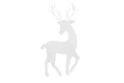 Christmas Reindeer Lighted Decoration 3D Reindeer Yard Decor for Lawn Garden Porch-Large deer