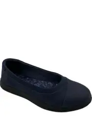 Clarks Cloudsteppers Slip-On Flats Breeze Ayla Navy