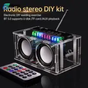 DIY Bluetooth Speaker Electronic Kit 87.5-108MHZ FM Radio DIY Soldering Project