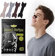 Nepia 100 Pcs Extra-Strength Silk Nasal Strips – Latex-Free & Drug-Free Breathing Support for Sports Performance & Day Comfort | Unisex Variety Pack with Assorted Colors