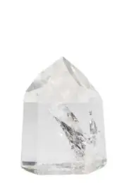 Clear Quartz Crystal Point, Natural Clear Quartz Crystal Tower from Brazil #52