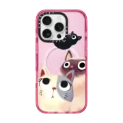 iPhone 16 Pro Impact Case MagSafe Compatible the flying kitten