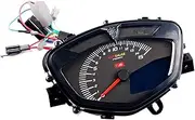 Motorcycle Tachometer Digital Odometer Speedometer Meter Gauge Moto Tacho Instrument, for Yamaha, LC135 LC 135 Water Temperature Motorcycle Trip Meter