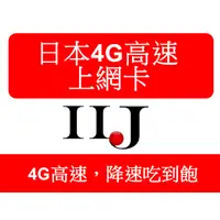 在飛比找蝦皮購物優惠-甜粿小舖-IIJ (docomo)日本上網卡 高速4G 流量