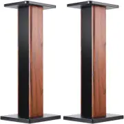 Speaker Stands Wood Grain Universal Floor Speaker Stands 24 Inch Floor Stand Mou
