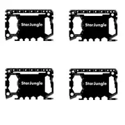 Multi purpose survival Pocket tool - 43 in 1- wallet credit card size Ninja T...
