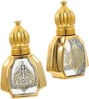 ABOOFAN 2Pcs Portable Roller Bottles Multi Function Aroma Bottle for Travel Leak Design with Rolling Ball for Essential Oils and Perfumes