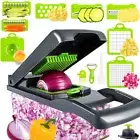 Professional Compact Vegetable Chopper, Chopper Vegetable Cutter, Food Choppe...