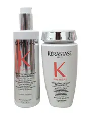 Krastase Unisex Premiere Concentre Decalcifiant Reparative Pre-Shampoo Treatment & Premiere Sulfate-Free Hair Repair Shampoo Du