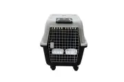 YES4PETS XL Plastic Kennels Pet Carrier Dog Cat Cage Crate With Handle and Remov