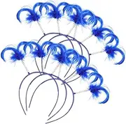 [BIUDECO] Cute and Fashionable Hair Hoop 6 Pack Headband for Women Men Boys and Girls Party Accessory for Daily Wear