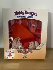 New In Box Vintage 1985 Teddy Ruxpin Adventure Sleeping Outfit WOW