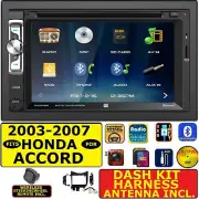 FITS/FOR 2003-07 HONDA ACCORD CD/DVD BLUETOOTH USB AUX SD CAR RADIO STEREO PKG (for: Honda)