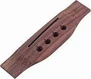 ERINGOGO 4 Strings Mubeth Acoustic Guitar Parts Guitar Bridge Rosewood Bridge Guitar Saddle Bridge Bamboo Coffee