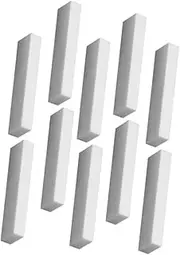 COSMEVIVI 10pcs Guitar Bone Nut Blanks Electric Bass Acoustic Guitar Replacement Parts for Enhanced Tone and Resonance for Musicians